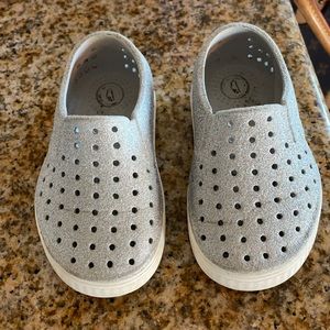 Native shoes glitter silver C7